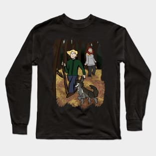 Walking in the forest Long Sleeve T-Shirt